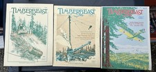 3 Columbia River Logging Archaeology Journal Timberbeast 1994,95,96, usado comprar usado  Enviando para Brazil