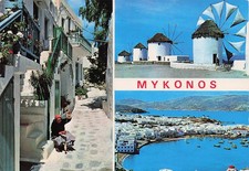 Greece mykonos windmills d'occasion  Expédié en Belgium