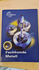 Fachkunde metall lehrmittel gebraucht kaufen  Dresden