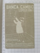Cartolina epoca banca usato  Genova