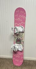 Pink snowboard union for sale  Roy