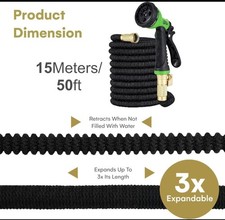 Flexi hose expandable for sale  WELLINGBOROUGH