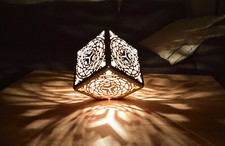 Lampe würfel holz gebraucht kaufen  Fahrenzhausen