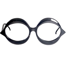 Pierre Cardin Lunettes Vintage Noir 1960  Spectacles 60’s Haute Couture comprar usado  Enviando para Brazil