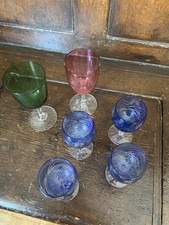Six antique coloured for sale  CARMARTHEN