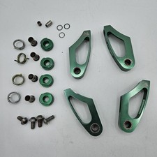 Conjunto de pinça de freio cantilever vintage anos 90 Machine Tech, F/R, verde, alumínio, MTB comprar usado  Enviando para Brazil