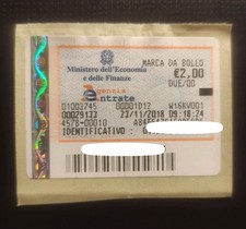 Marche bollo euro usato  Brescia