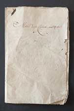 Manoscritto 1700 registro usato Manoscritto 1700 registro usato  Milano