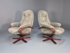 Vintage danish swivel for sale  STOWMARKET