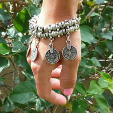 Bracciale cavigliera etnica usato  Italia