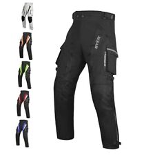 Pantalones de moto para hombre y mujer blindados Cordura 36WX34L negros segunda mano  Embacar hacia Mexico