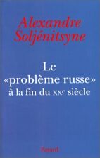 Probleme russe fin d'occasion  France