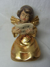 Angel Singing esculpido em madeira pintado vintage alemão #D, usado comprar usado  Enviando para Brazil