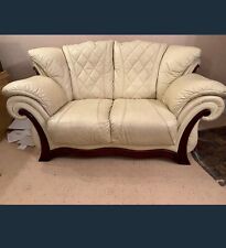 Leather sofas seater for sale  MANCHESTER