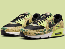 Tênis Nike Air Max 90 PRM Camuflado Masculino Tamanho EUA 8-11 Preto Verde Limão ✅ comprar usado  Enviando para Brazil