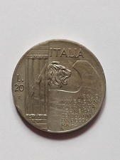 Lire 1928 elmetto usato  Arbus