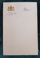 Antico menu primo usato  Gravina in Puglia