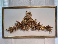 Scultura cimasa legno usato  Villachiara