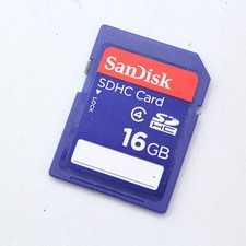 Original SanDisk 16GB SDHC Class 4 SD Card - Bon état !! comprar usado  Enviando para Brazil