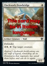 Mtg clockwork drawbridge usato Mtg clockwork drawbridge usato  Bari