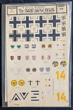 Decals microscale messerschmit d'occasion  Montmagny