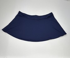 Saia de Natação Feminina Lands' End Tamanho 16 Azul Marinho Cobertura Lateral Ruched comprar usado  Enviando para Brazil