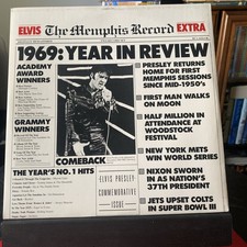 Elvis Presley - The Memphis Record 1969 Year In Review (1987, Vinyl 2LP+ Poster) comprar usado Elvis Presley - The Memphis Record 1969 Year In Review (1987, Vinyl 2LP+ Poster) comprar usado  Enviando para Brazil