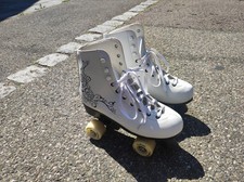 Rollschuhe größe weiß gebraucht kaufen  Schwäbisch Gmünd
