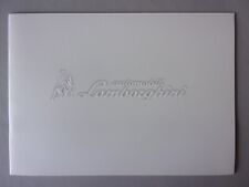 Folleto de ventas Lamborghini Diablo orig 1996 Reino Unido MKT - VT SV SVR Roadster segunda mano  Embacar hacia Mexico