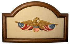 Patriotic finished cross for sale  Dover