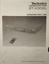 Manuale uso technics usato  Roma