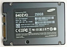 SAMSUNG 840 EVO 250GB SSD MZ-7TE250  2,5" SATA FESTPLATTE #NFP429 comprar usado  Enviando para Brazil