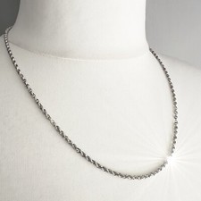 Collana donna argento usato  San Giorgio a Liri