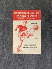 Rotherham leeds utd for sale  ORPINGTON