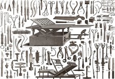Poster surgical instruments for sale  UK
