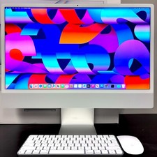 Apple iMac 24" M1 (512GB SSD 16GB RAM 8-Core CPU 8-Core GPU) PRATA MGPD3LL/A comprar usado  Enviando para Brazil