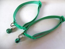 Green cat collar for sale  NEWRY