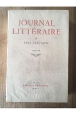 Journal littéraire tome d'occasion  Rouffach