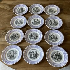 Assiettes parlantes chacune d'occasion  Azay-le-Rideau