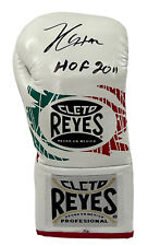 Luva de boxe Julio Cesar Chavez assinada destro 10 oz Cleto Reyes com "HOF 2011" BAS, usado comprar usado  Enviando para Brazil