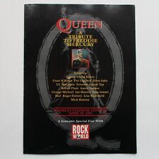 Usado, Queen A Tribute To Freddie Mercury 1992 Special Souvenir UK Magazine (Ex+) comprar usado  Enviando para Brazil