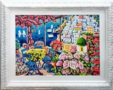 Sedie azzurre nella usato  Caserta