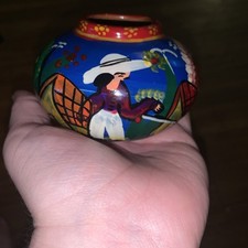 Hand painted mexican for sale  Brockton