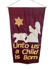 Handmade church banner for sale  Caledonia