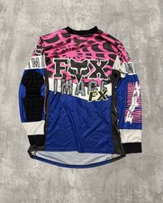 Camiseta de motocross vintage Fox Racing FX IMAGE web grunge gráfica AOP almofadas de cotovelo grandes comprar usado  Enviando para Brazil