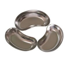 3 peças bandeja de aço inoxidável reutilizável para tigela de rim formato curvo dental bacia de louça comprar usado  Enviando para Brazil