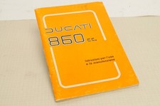 Ducati 860 istruzioni d'occasion  Expédié en Belgium