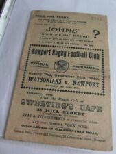 1932 newport watsonians for sale  CARDIFF