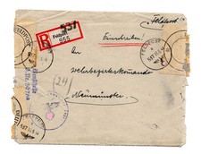 Feldpost verschlußzettel 16 gebraucht kaufen  Dollern