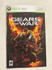 GEARS OF WAR 1 - XBOX 360 - MANUAL DE INSTRUÇÕES comprar usado  Enviando para Brazil
